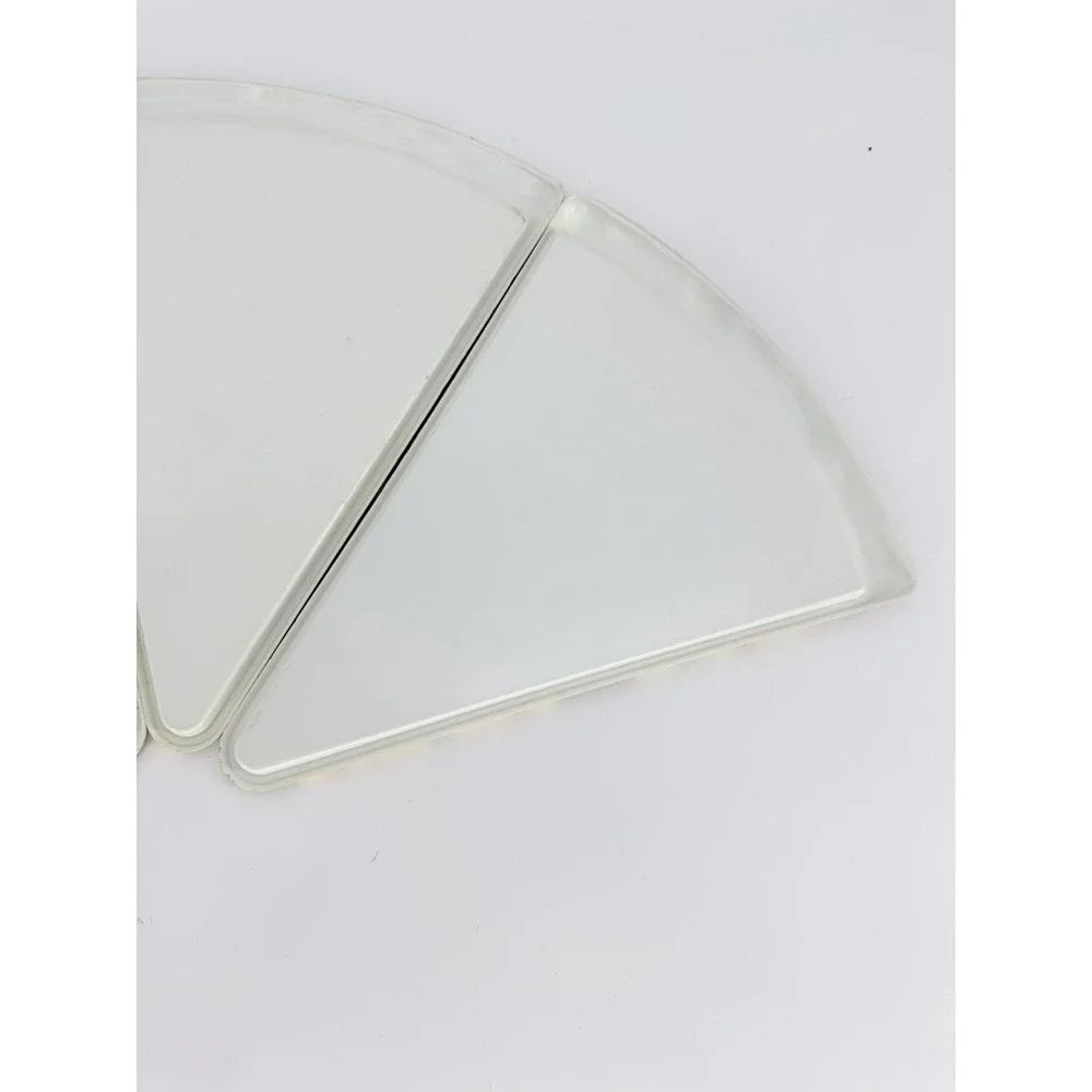 Deborah Mallow Pig Chef Pizza Slice Plates Set of 4 Melamine Vintage